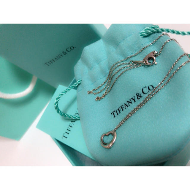 TIFFANY＆CO. ティファニー、オープンハートネックレス