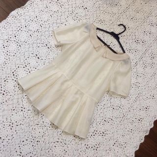 ジルスチュアート(JILLSTUART)のジルスチュアートの上品ふんわりブラウス(シャツ/ブラウス(半袖/袖なし))