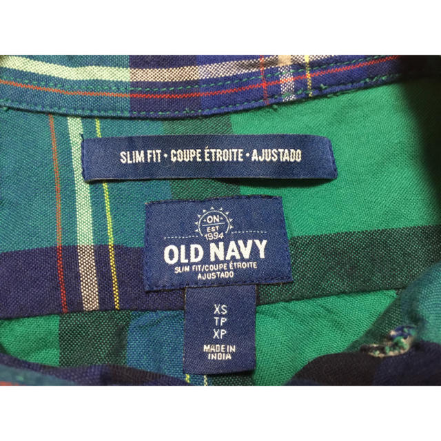 Old Navy(オールドネイビー)のオールドネイビー♡メンズグリーンシャツ メンズのトップス(シャツ)の商品写真