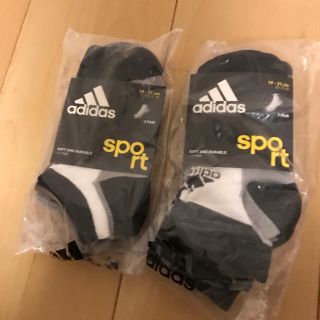 アディダス(adidas)の★新品★アディダス★キッズ★靴下★6足セット★(靴下/タイツ)