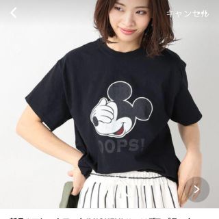 フレームワーク(FRAMeWORK)の値下げ ❗️フレームワーク ミッキー tシャツ 美品(Tシャツ(半袖/袖なし))