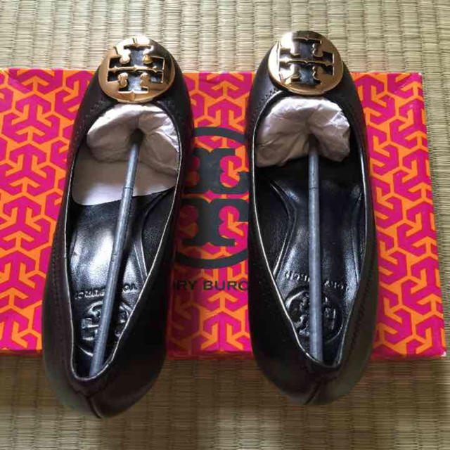 Tory Burch(トリーバーチ)のTORY BURCH トリーバーチ　ウェッジソール パンプス　 ブラック レディースの靴/シューズ(ハイヒール/パンプス)の商品写真