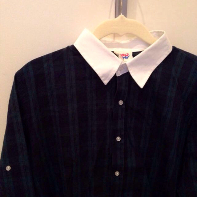 古着 チェックシャツ レディースのトップス(シャツ/ブラウス(長袖/七分))の商品写真