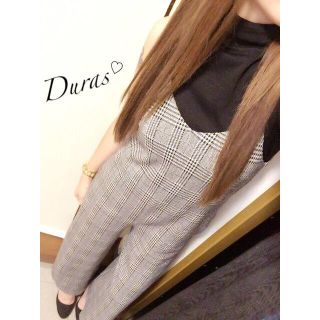 デュラス(DURAS)の♡ グレンチェックオールインワン(オールインワン)