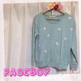 ページボーイ(PAGEBOY)のPAGEBOY★薄ニットトップス(ニット/セーター)