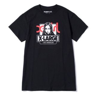 エックスガール(X-girl)のXGIRL XLARGE コラボ FACE TEE M 新品 値下げ(Tシャツ/カットソー(半袖/袖なし))