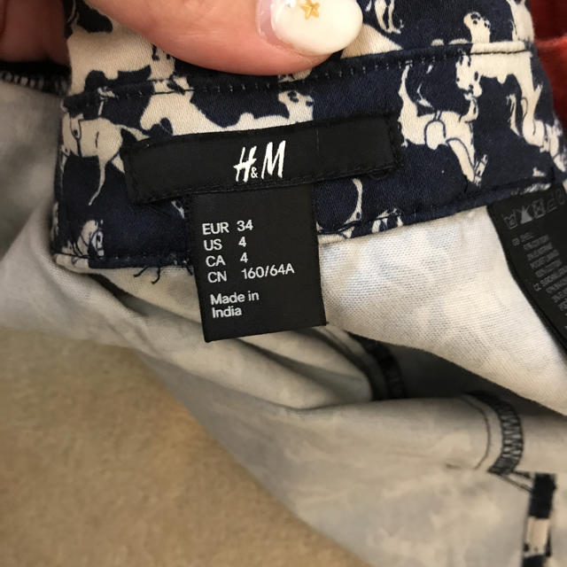 H&M(エイチアンドエム)の美品🌟H&M ホース巻きスカート レディースのスカート(ミニスカート)の商品写真