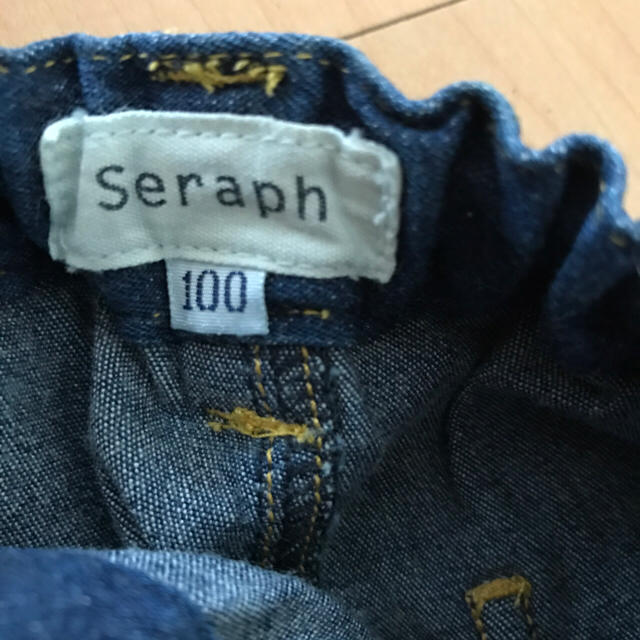 Seraph(セラフ)のSeraph セラフ デニムパンツ 100 2枚セット キッズ/ベビー/マタニティのキッズ服女の子用(90cm~)(パンツ/スパッツ)の商品写真