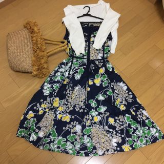 ローラアシュレイ(LAURA ASHLEY)の新品未使用 タルボット talbots ワンピース 大きいサイズ(ひざ丈スカート)