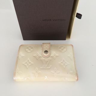 ルイヴィトン(LOUIS VUITTON)の◆専用◆【正規品】ルイ・ヴィトン ヴェルニ 二つ折り 財布 パールホワイト (財布)