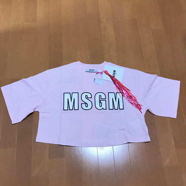 MSGM(エムエスジイエム)のMSGM ロゴTシャツ 新品 レディースのトップス(Tシャツ(半袖/袖なし))の商品写真