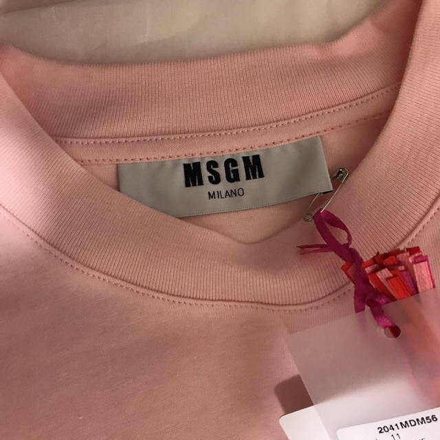 MSGM(エムエスジイエム)のMSGM ロゴTシャツ 新品 レディースのトップス(Tシャツ(半袖/袖なし))の商品写真