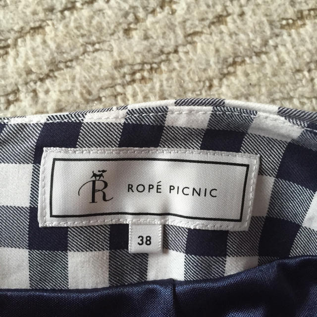 Rope' Picnic(ロペピクニック)のギンガムチェック タイトスカート レディースのスカート(ひざ丈スカート)の商品写真