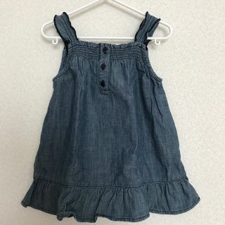 ベビーギャップ(babyGAP)のbaby gap  デニムチュニック(ワンピース)