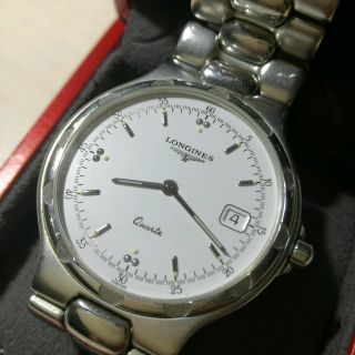 ロンジン(LONGINES)のロンジン　コンクエスト　完動品(腕時計(アナログ))