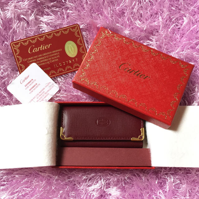 Cartier(カルティエ)のファム様専用♡カルティエ 4連キーケース メンズのファッション小物(キーケース)の商品写真