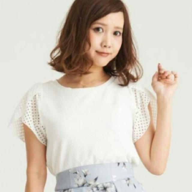 MAJESTIC LEGON(マジェスティックレゴン)のタグ付 田中里奈ちゃん着用Tシャツ レディースのトップス(Tシャツ(半袖/袖なし))の商品写真