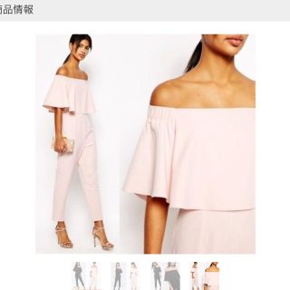 エイソス(asos)の♪新品♪ASOS オフショルダーオールインワン(オールインワン)