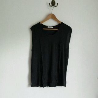 アレキサンダーワン(Alexander Wang)のT ALEXANDER WANG ノースリーブトップス(カットソー(半袖/袖なし))