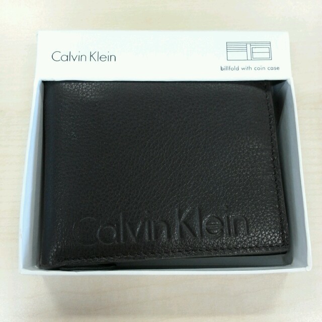 Calvin Klein(カルバンクライン)の新品 カルバンクライン 折り畳みサイフ メンズのファッション小物(折り財布)の商品写真