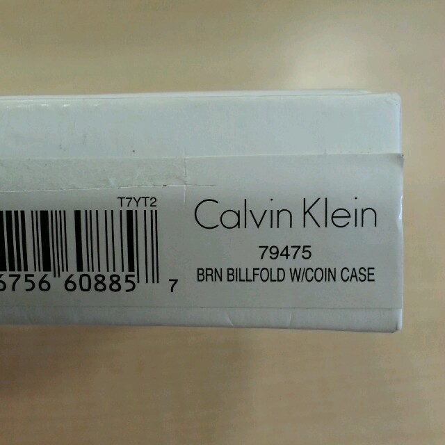 Calvin Klein(カルバンクライン)の新品 カルバンクライン 折り畳みサイフ メンズのファッション小物(折り財布)の商品写真