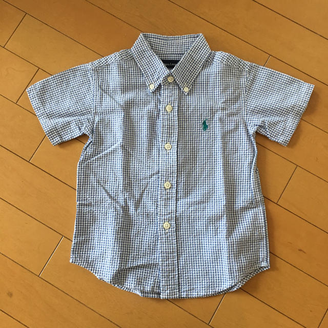 Ralph Lauren(ラルフローレン)のラルフローレン☆ボタンダウンシャツ☆チェック キッズ/ベビー/マタニティのキッズ服男の子用(90cm~)(ブラウス)の商品写真