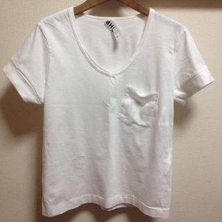 マーガレットハウエル(MARGARET HOWELL)のMHL ホワイトT♡(Tシャツ(半袖/袖なし))