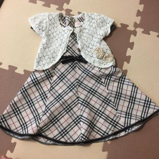 美品☆チェックワンピ☆2点セット(ワンピース)