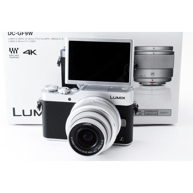 格安販売の Panasonic - ☆未使用新品☆LUMIX GF9 シルバー 手ぶれ補正