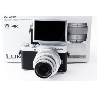 パナソニック(Panasonic)の☆未使用新品☆LUMIX GF9 シルバー 手ぶれ補正レンズキット(ミラーレス一眼)