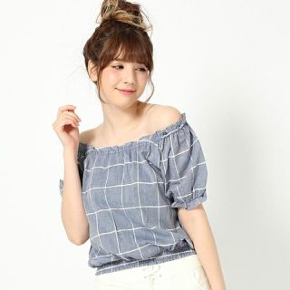 ヘザー(heather)のHeather 2way オフショル トップス(シャツ/ブラウス(半袖/袖なし))