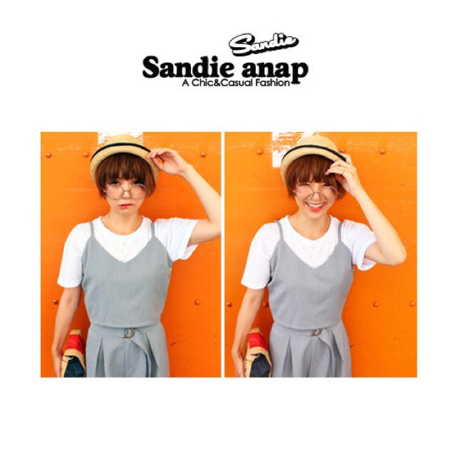 ANAP(アナップ)の早い者勝ち最終価格♡新品未使用 Sandie anap ビスチェ グレー レディースのトップス(キャミソール)の商品写真