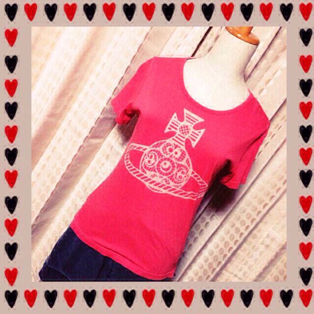 Vivienne Westwood(ヴィヴィアンウエストウッド)の♡VW♡半袖Tシャツ レディースのトップス(Tシャツ(半袖/袖なし))の商品写真