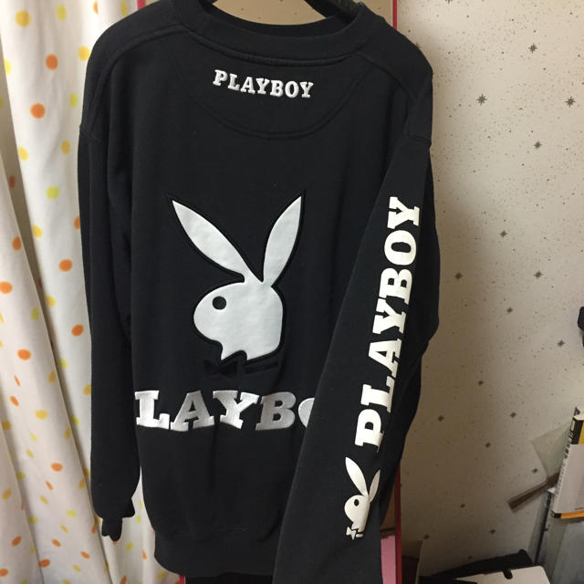 PLAYBOY(プレイボーイ)のPLAYBOY  レディースのトップス(トレーナー/スウェット)の商品写真