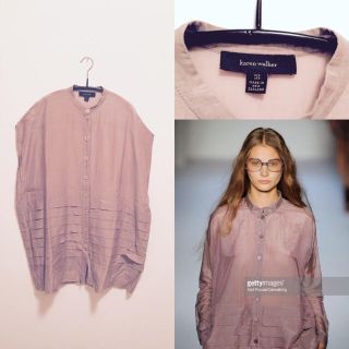 カレンウォーカー(KAREN WALKER)の✳︎KAREN WALKER✳︎シースルーブラウス(シャツ/ブラウス(半袖/袖なし))