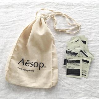 イソップ(Aesop)のAesop 巾着(ショップ袋)