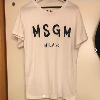 エムエスジイエム(MSGM)のMSGM エムエスジーエム Tシャツ 白 ホワイト XS(Tシャツ(半袖/袖なし))