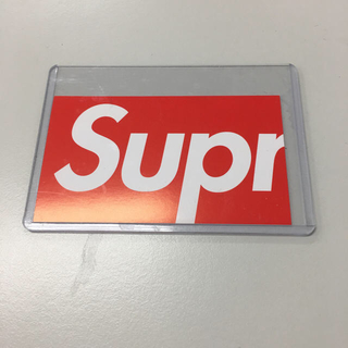シュプリーム(Supreme)のSupreme ショップカード バードケース付き 送料無料 スマホケース(その他)