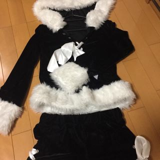 サンタ コスプレ ブラック(衣装一式)