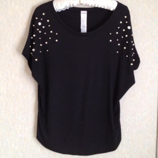 ムルーア(MURUA)のMURUAビジューTOPS(Tシャツ(半袖/袖なし))