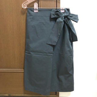 フラワー(flower)の⚠️こはる様専用⚠️ wrap ribbon skirt ～ラップリボンスカート(ひざ丈スカート)