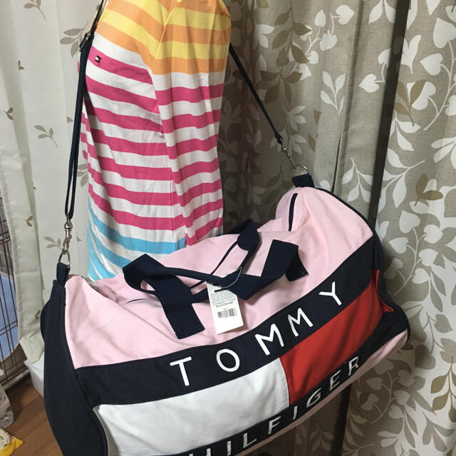 TOMMY HILFIGER(トミーヒルフィガー)の☆ハワイ購入☆TOMMY HILFIGER ♪廃盤品ボストンバッグＰ♪ メンズのバッグ(ボストンバッグ)の商品写真