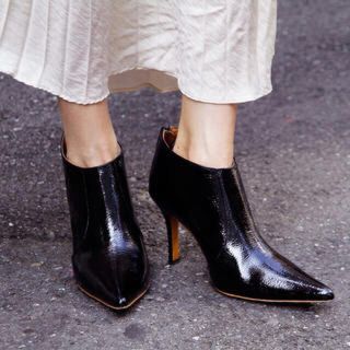 アメリヴィンテージ(Ameri VINTAGE)のELSIE SHORT BOOTS(ブーツ)