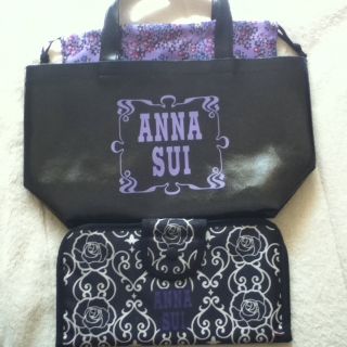 アナスイ(ANNA SUI)の巾着付miniバッグ＆マルチケース(その他)