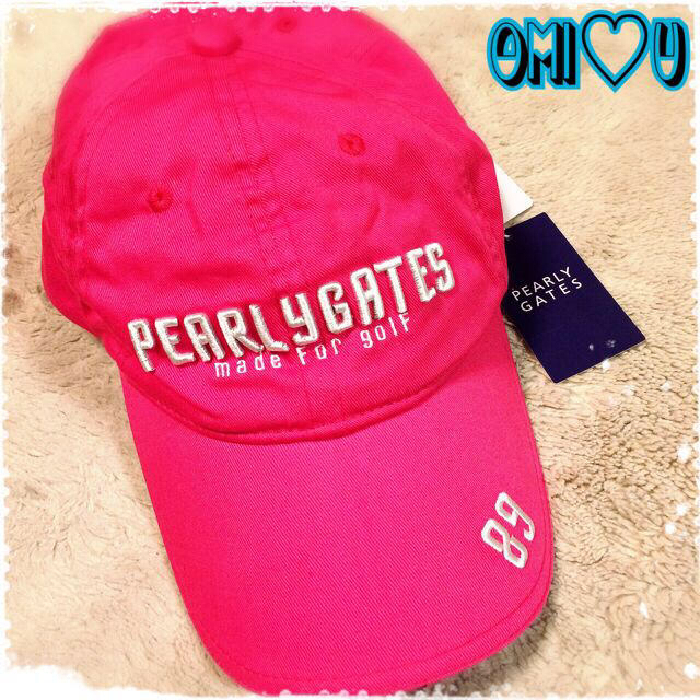 値下げ★PEARLYGATESキャップ レディースの帽子(キャップ)の商品写真