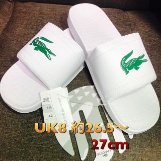 ラコステ(LACOSTE)の【 27cm】ラコステ  新品タグ付きサンダル LACOSTE 早い者勝ち！(サンダル)