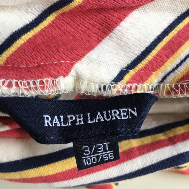 Ralph Lauren(ラルフローレン)の美品 ラルフローレン ワンピース 3Tサイズ キッズ/ベビー/マタニティのキッズ服女の子用(90cm~)(ワンピース)の商品写真