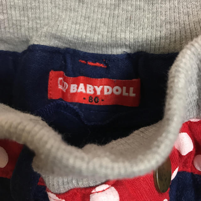 BABYDOLL(ベビードール)のベビードール ハーフパンツ 80 キッズ/ベビー/マタニティのベビー服(~85cm)(パンツ)の商品写真