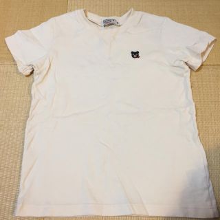 ダブルビー(DOUBLE.B)のダブルビー ご兄弟にも♪ 110可愛いTシャツ オフホワイト(Tシャツ/カットソー)