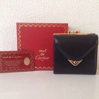 カルティエ(Cartier)のカルティエ マストライン/がま口財布(財布)